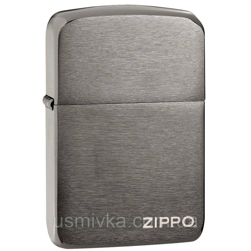 Запальничка бензинова Zippo 24485 Black Ice (Чорний лід)., фото 1