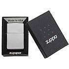 Зажигалка Zippo 250 Chrome серая 250, фото 7