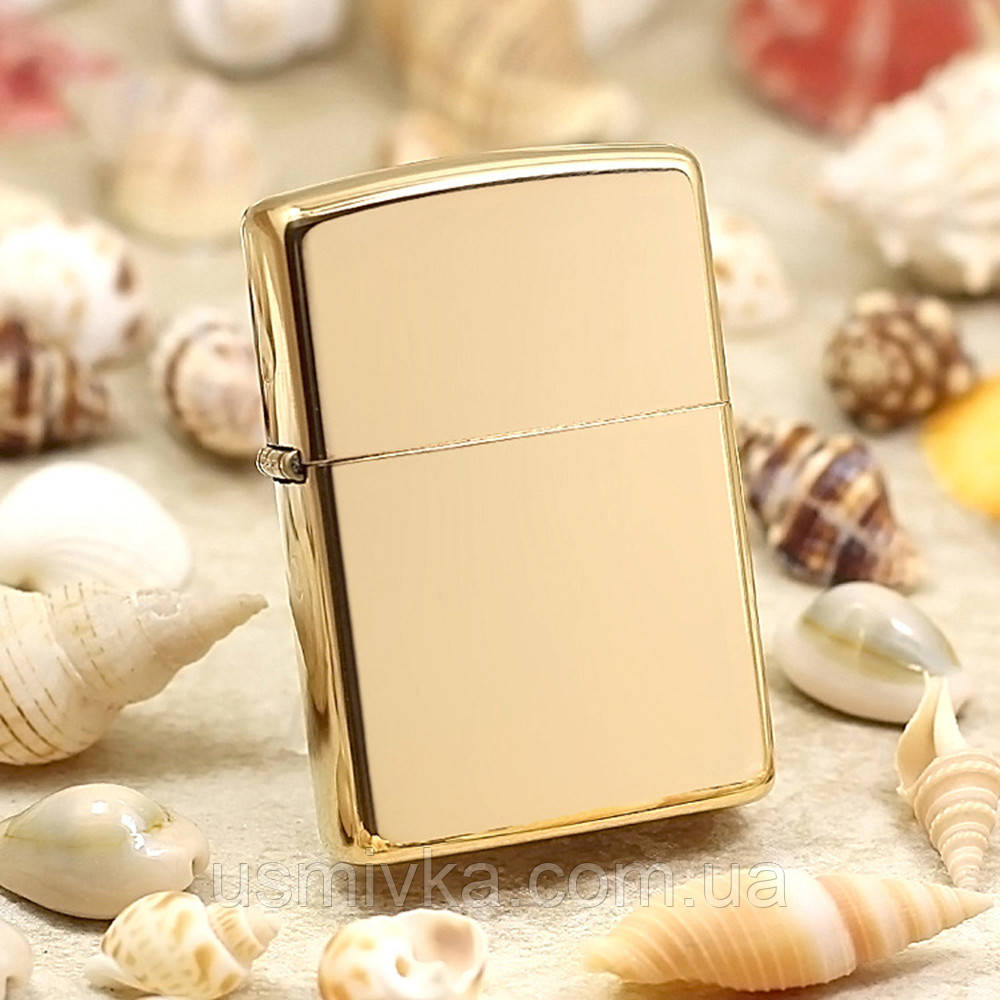 Зажигалка Zippo 254B Solid Brass - фото 1 - id-p323933735