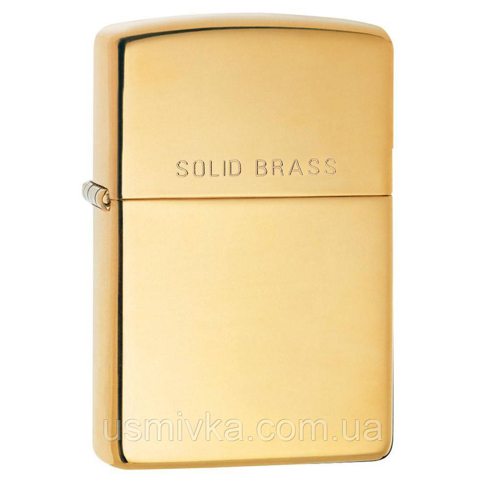 Зажигалка Zippo 254 BRASS (Латунь) - фото 1 - id-p323932729