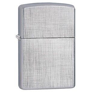 Запальничка Zippo 28181 REG LINEN WEAVE сіра 28181