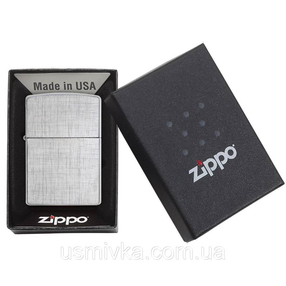 Зажигалка Zippo 28181 REG LINEN WEAVE - фото 6 - id-p323934025