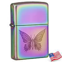 Зажигалка Zippo 21027 Wings Of Destiny фиолетовая 21027