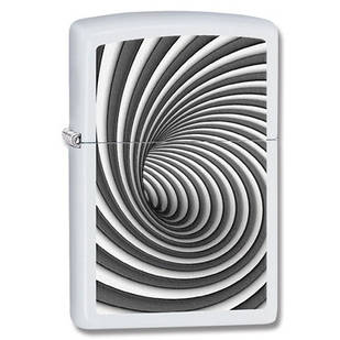 Бензинова запальничка Zippo 28440 SPIRAL біла 28440