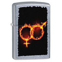 Бензиновая зажигалка Zippo 28446 MAN WOMAN FIRE