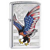 Зажигалка Zippo 28449 EAGLE FLAG