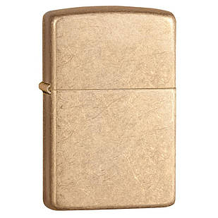 Запальничка Zippo 28496 Armor™ Tumbled Brass жовта
