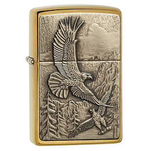 Запальничка Zippo 20854 EAGLES жовта 20854
