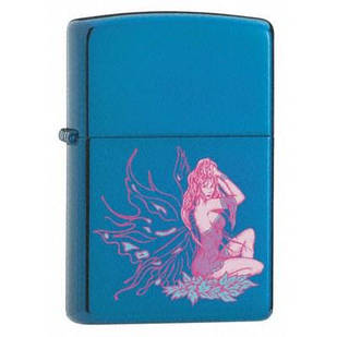 Запальничка Zippo 24065 FLUTTERING FAIRY синя 24065