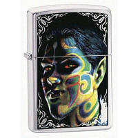 Запальничка Zippo 24403 FACE BOY сіра 24403