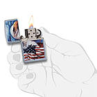Запальничка Zippo 24764 Mazzi Freedom сіра 24764, фото 5