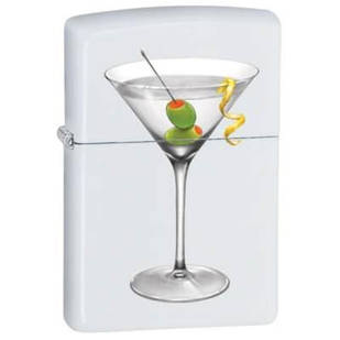 Запальничка Zippo 28271 BS Martini біла 28271