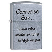 Зажигалка Zippo 28459 CONFUCIUS SAY