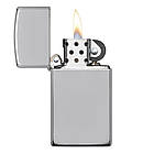 Запальничка Zippo 1610 HIGH POLISH CHROME сіра 1610, фото 5