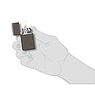Запальничка Zippo 20492 BLACK ICE чорна 20492, фото 5