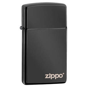 Запальничка Zippo 28123ZL SLIM EBONY чорна 281232612