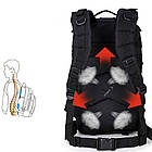 Тактичний рюкзак Caldwell Армійський рюкзак бойовий рюкзак 20L чорний військовий рюкзак US-410, фото 4