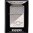 Запальничка Zippo 200 Brushed Chrome Матовий хром 200508, фото 3