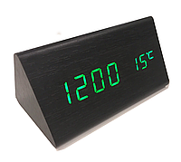 Настольные часы с зеленой подсветкой VST-861, Электронные часы, будильник, стильный часы