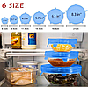 Кришки силіконові для посуду харчові багаторазові SILICON CAP 6PCS SET, фото 8