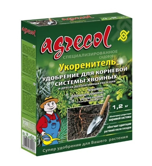 Добриво для кореневої системи хвойних NPK (7-21-7) 1,2 кг, Agrecol