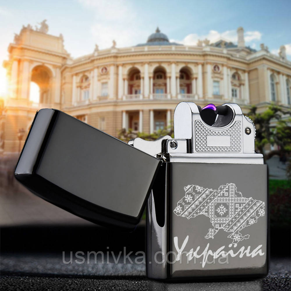 Запальничка USB електронна "карта України"