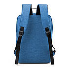 Рюкзак для ноутбука Usmivka 14 л синій 250162, фото 4