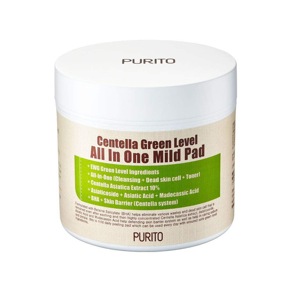 Пілінг-диски з центелою Purito Centella Green Level All In One Mild Pad