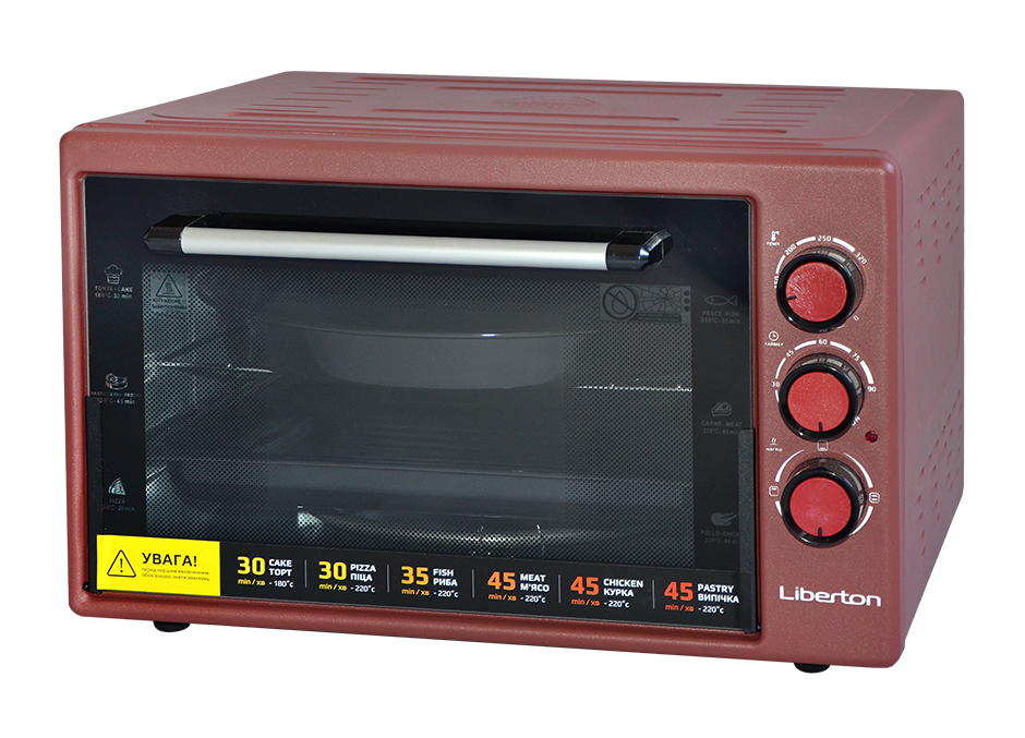 Електродуховка Liberton LEO-420 Red