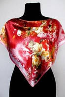 Женский шейный цветной платок