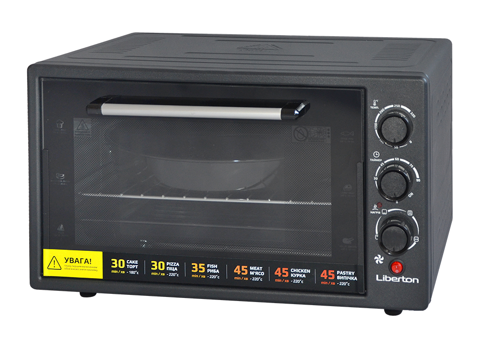 Електродуховка Liberton LEO-550 Black