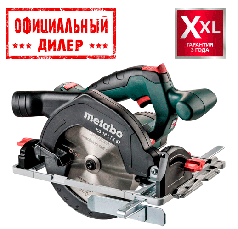 Акумуляторна дискова пила Metabo KS 18 LTX 57 (18, 165 мм, Без АКБ)