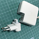 Євровилках мережевий перехідник (носик) для Apple Ipad MagSafe MacBook, фото 2