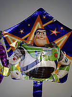 Воздушный шар фольгированный в форме звезды с рисунком герой мультфильма Истории игрушек 1шт