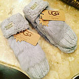 Жіночі стильні рукавиці "UGG" (розквітки), фото 4
