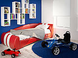 Ліжко диван машина Формула. Sentenzo 90х200, З підйомним механізмом, фото 6