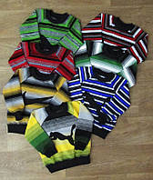 Вязаный детский свитшот - свитер, теплый джемпер кофта для детей