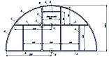 Каркас теплиці "Західна-5х8" 5х8х3м, труба 30х30х1,5мм, фото 10