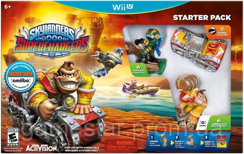 Skylanders Superchargers Starter Pack Стартовый набор Wii U - фото 1 - id-p192624894