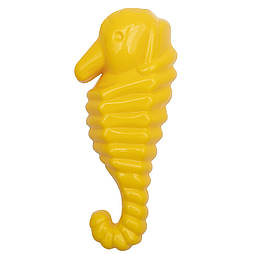 Формочка - морський коник, 16,5 см, жовтий, пластик (JH2-011A-1)