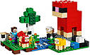 Конструктор LEGO Minecraft 21153 Вовняна ферма, фото 4