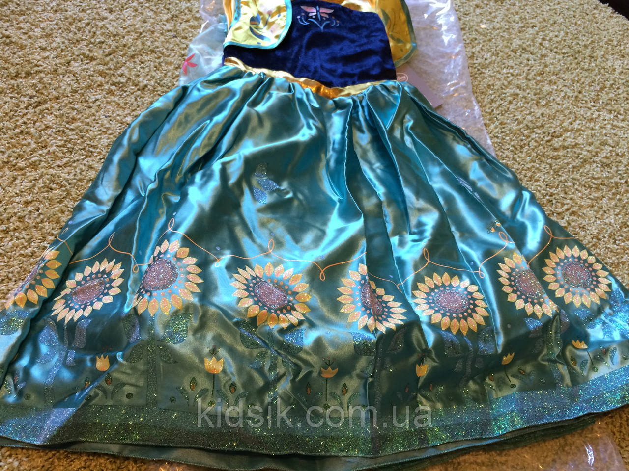 Костюм для девочек: Анна, Холодное сердце. Frozen, Disney.