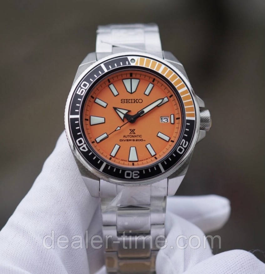 Часы Seiko SRPC07 Prospex Orange Samurai Automatic