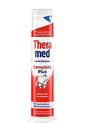 Зубна паста Theramed Сomplete plus з дозатором 100 мл