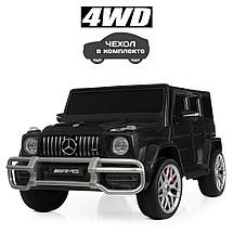 Дитячий електромобіль двомісний джип Mercedes-AMG G63 M 4259EBLR-2 (MP3, SD, USB, мотори 4x45W, акум.12V7A), фото 6