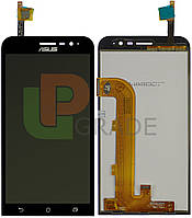 Дисплей Asus ZenFone Go ZB500KG тачскрин модуль чорний p/n: 15-32542-60336