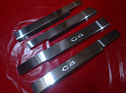 Накладки на пороги CITROEN C4 2 з 2012 р. в.