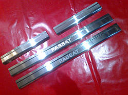 Накладки на пороги стандарт Volkswagen Passat B7