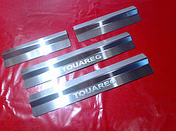 Накладки на пороги Volkswagen Toureg 2002-2009