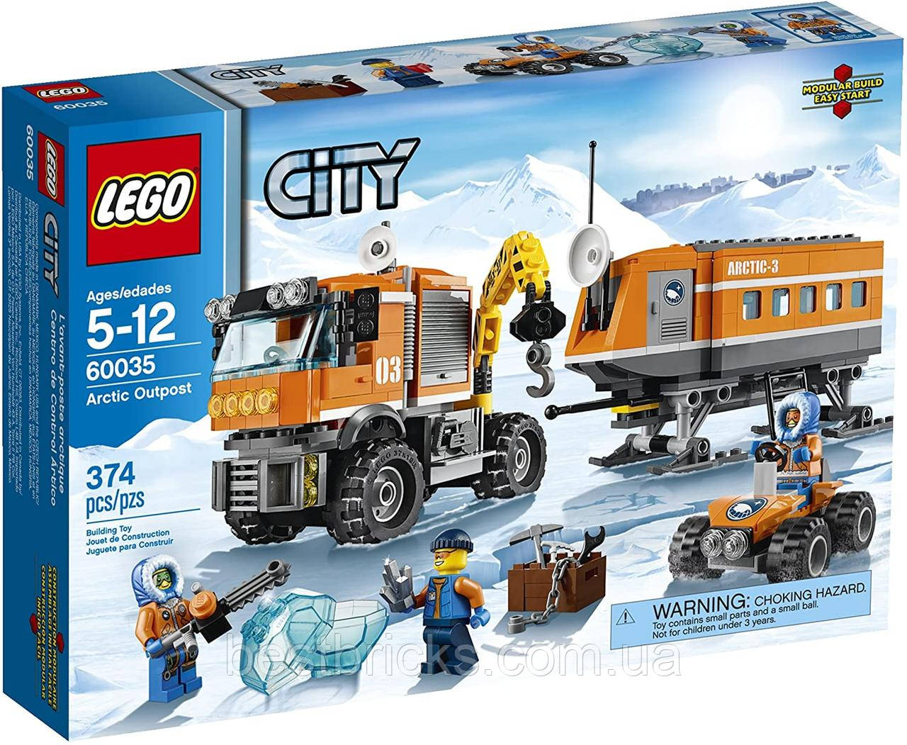 Lego City Мобільна арктична станція 60035